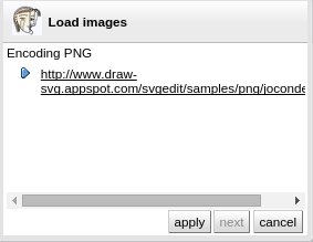 Image URL load panel
