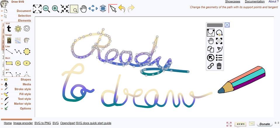 DRAWSVG The free online drawing application